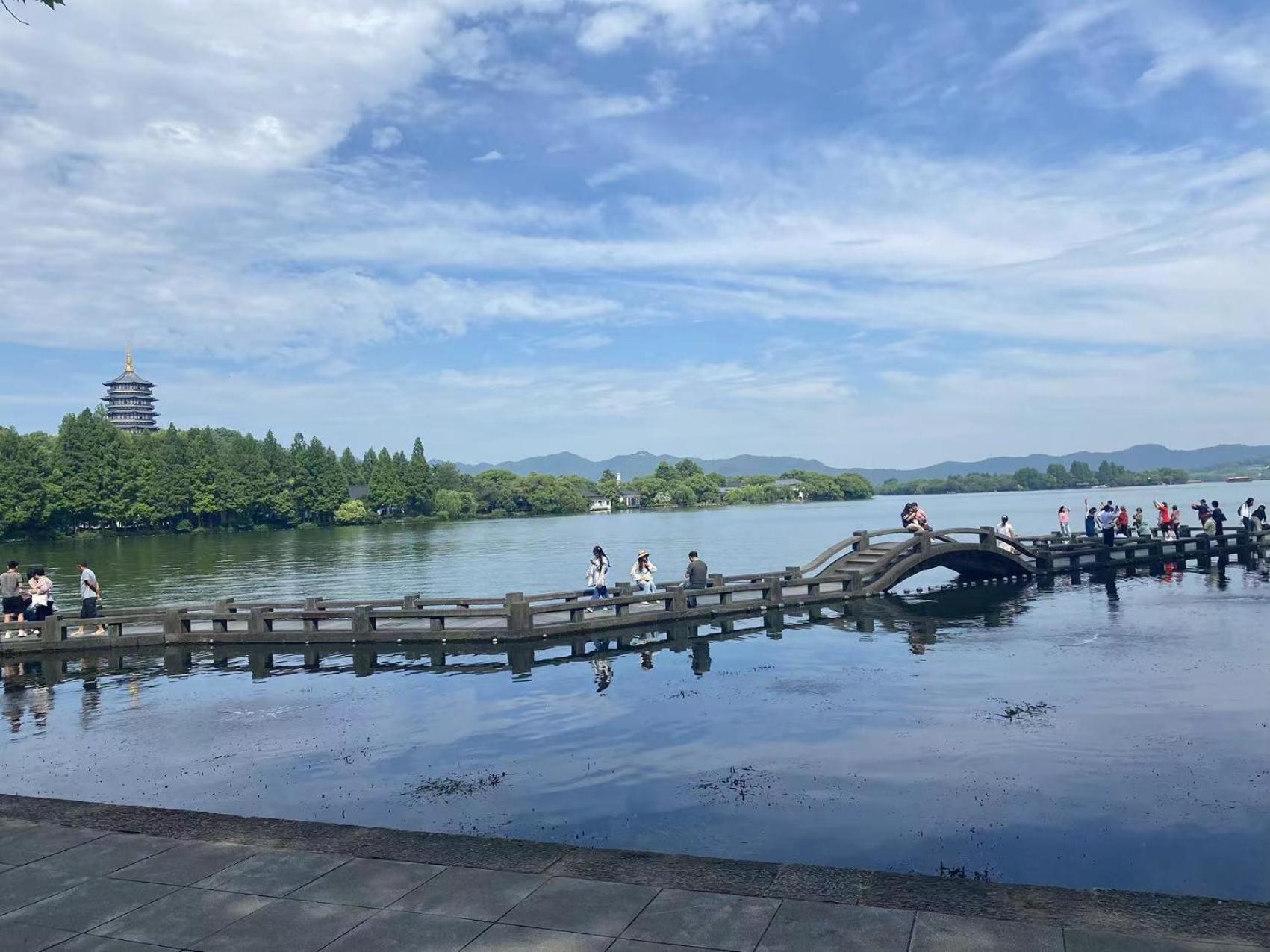 Hangzhou Memory Travel International Hotel-Edge Westlake Exterior photo